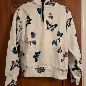 Rag & bone Butterfly Print Hoodie